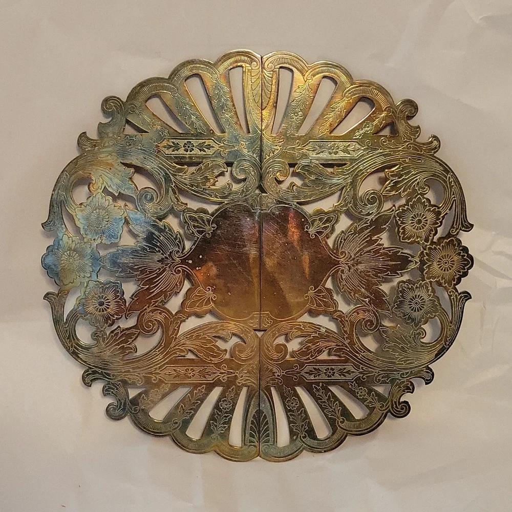 1920 Wallace Silver Plate Trivet